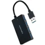 Nanocable Hub USB 3.0 con 4 Puertos USB-A, Cable 15 cm, Negro